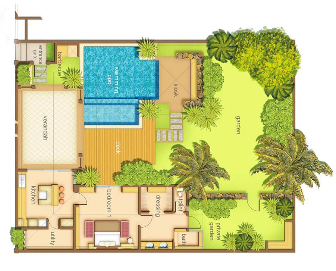 Villa Oasis Pereybere Beach Eksteriør billede